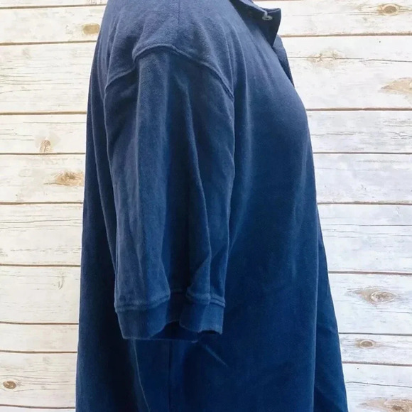 FOOT LOCKER Men Short Sleeve Collared Cotton White Polo Style Shirt Size Large - Picture 4 of 9